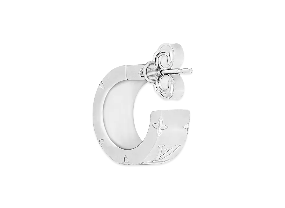 Louis Vuitton LV Mosaic Earring "Silver"