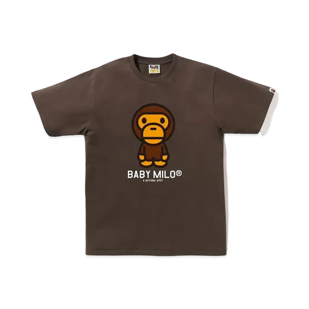 A BATHING APE Baby Milo Tee "Brown"