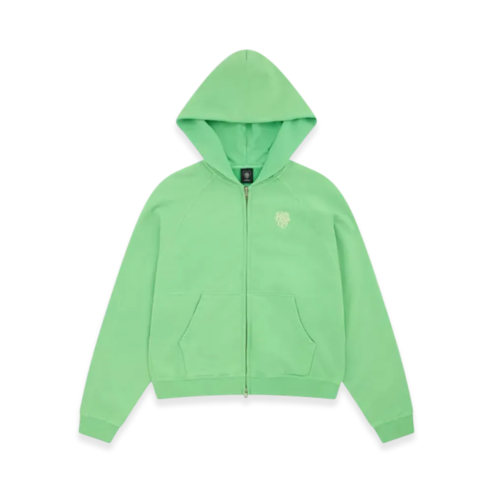 Girls Don't Cry Zip Sweat Hoodie "Green"