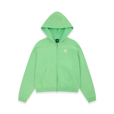 Girls Don't Cry Zip Sweat Hoodie "Green"