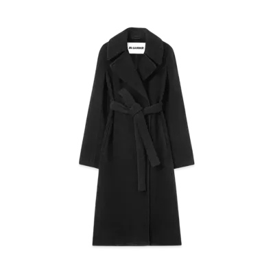 Jil Sander Women's Belted Coat "Black"