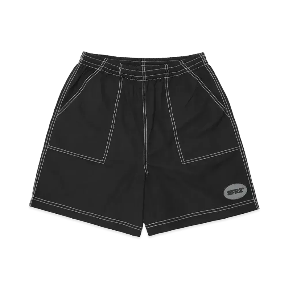 FR2 Color Stitch Short Pants "Black"