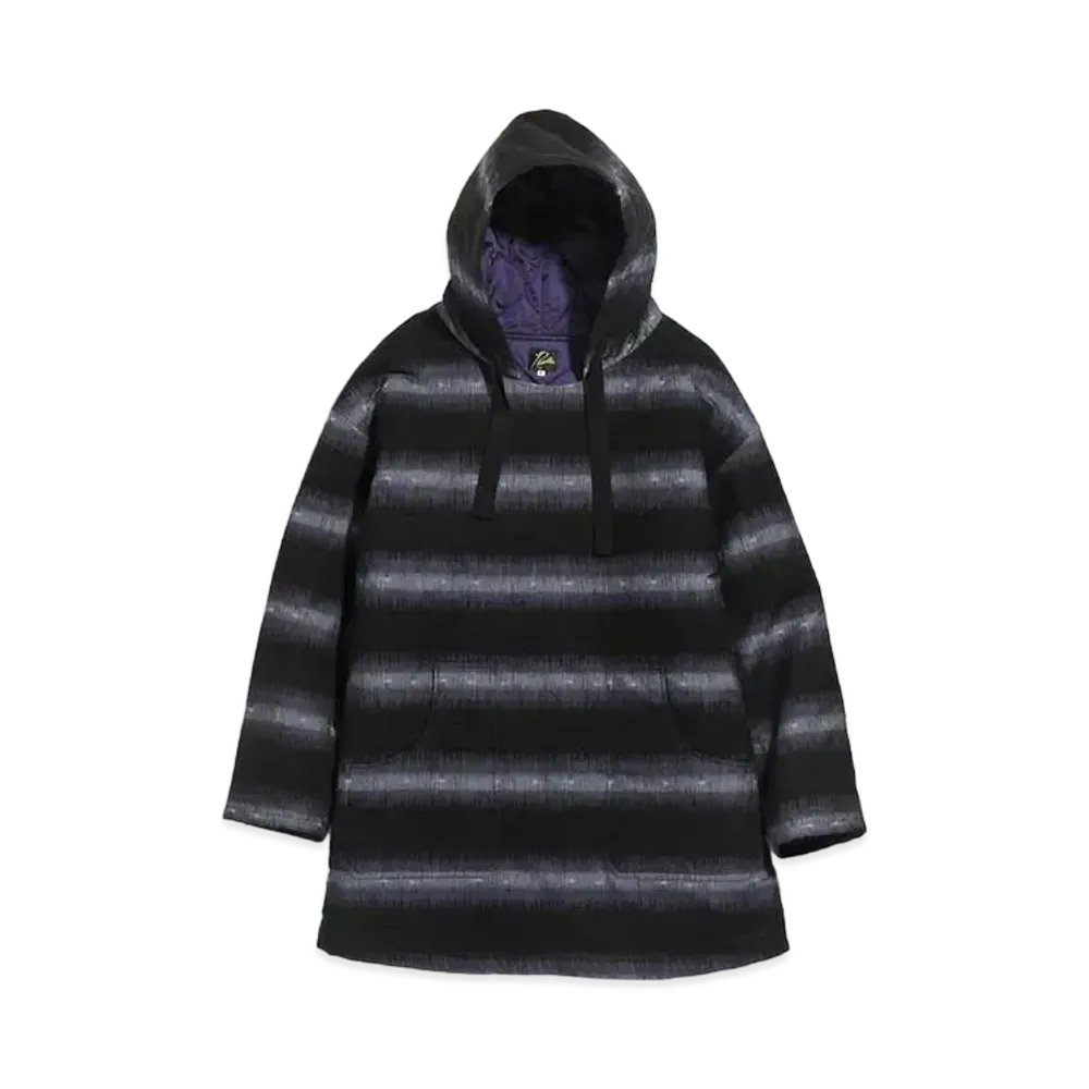 Needles PULLOVER PARKA - PE/AC/W GRADATION JQ. "Black"