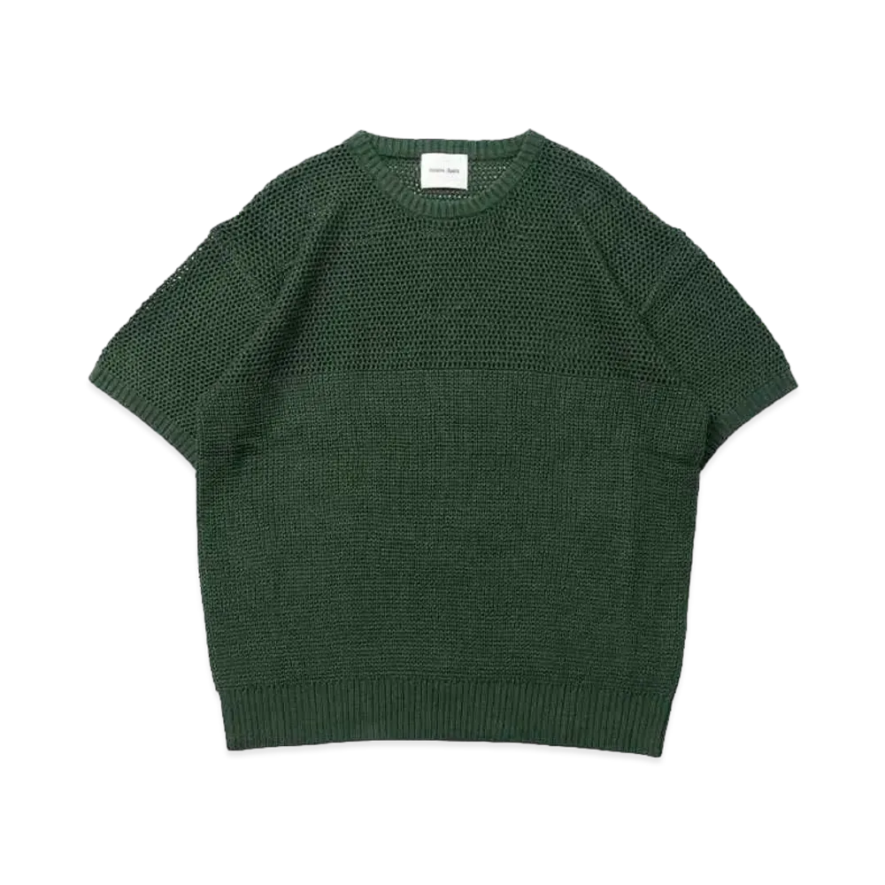 Student Apathy sheer knit "Green"