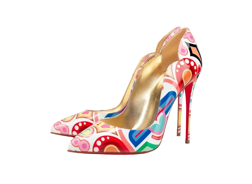 Christian Louboutin Hot Chick 100 mm "Multicolor"