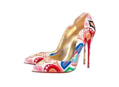 Christian Louboutin Hot Chick 100 mm "Multicolor"