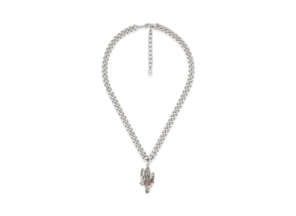 Dior x Cactus Jack Chain Link Necklace "Silver"