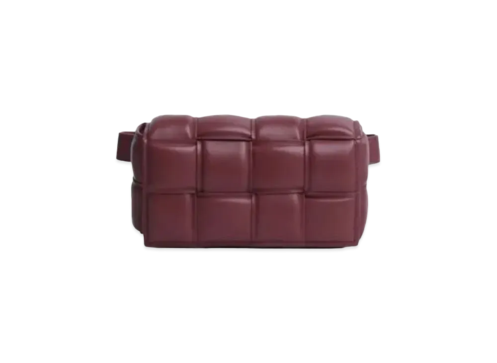 Bottega Veneta Padded Tech Cassette Waist Bag "Barolo"
