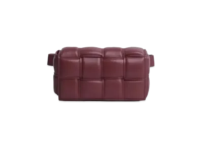 Bottega Veneta Padded Tech Cassette Waist Bag "Barolo"