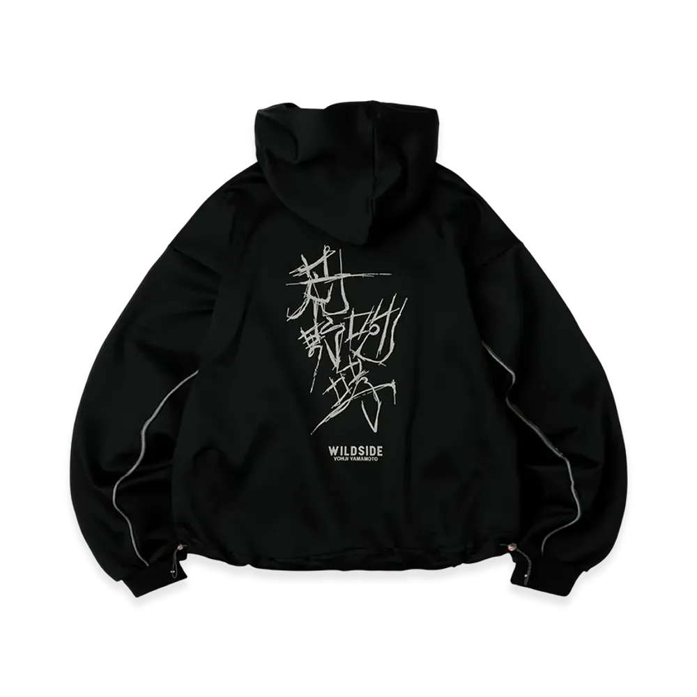 WILDSIDE YOHJI YAMAMOTO x GOOPiMADE ROAR Kanji Hoodie "Black"