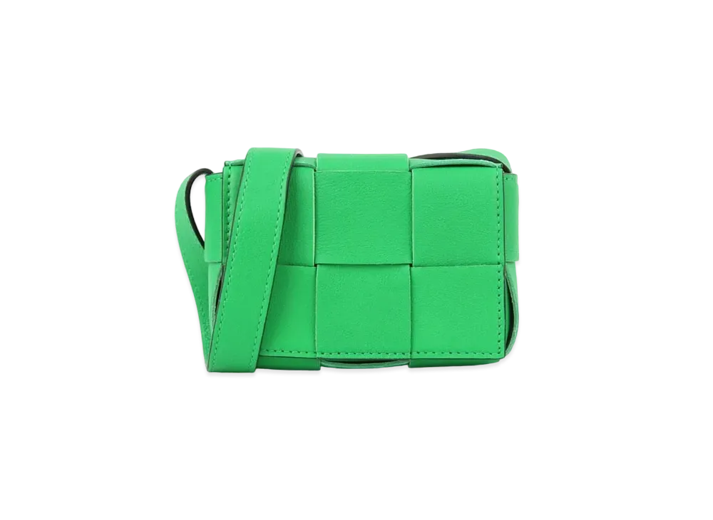 Bottega Veneta Candy Cassette Shoulder Bag "Parakeet"
