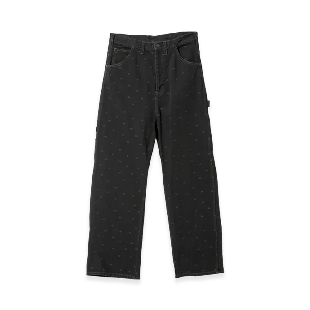 NEEDLES Painter Pant - 13oz Denim Jacquard "Black"