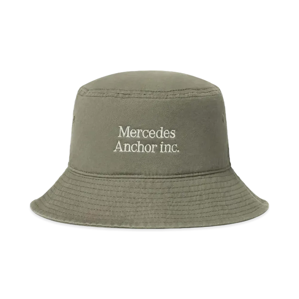 Mercedes Anchor Inc. Bucket Hat "Olive"