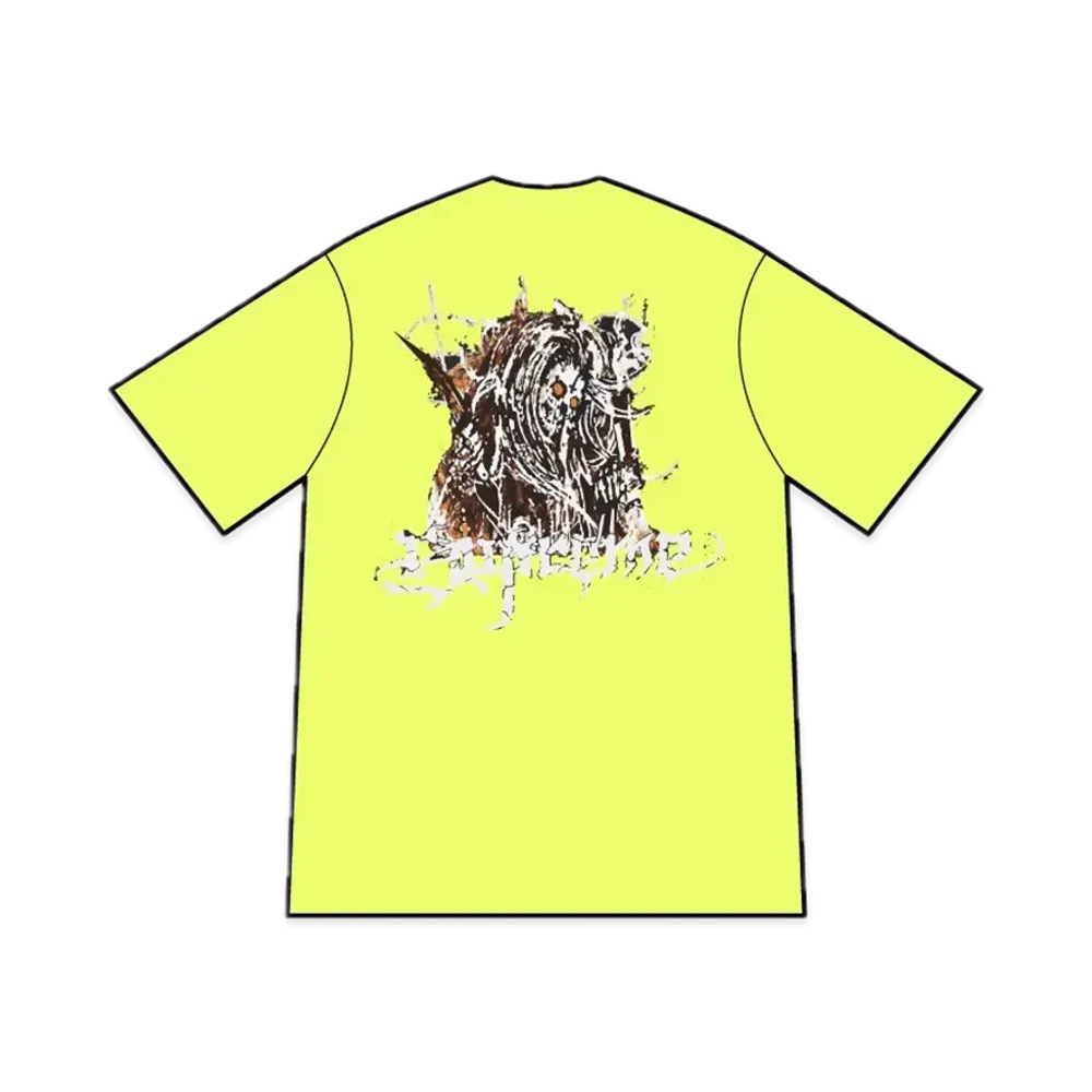Supreme Satan Tee "Fluorescent Yellow"