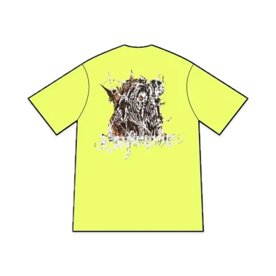 Supreme Satan Tee "Fluorescent Yellow"