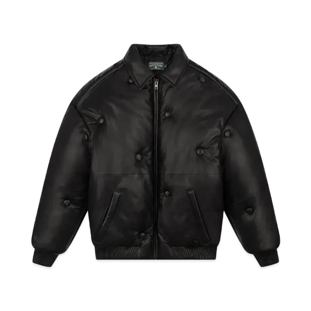DENIM TEARS Sofa Leather Jacket "Black"