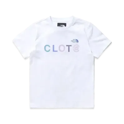 The North Face X Clot Teen Logo S/S T-Shirt "White"
