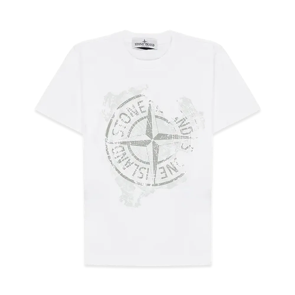 Stone Island Kids T-Shirts "White"