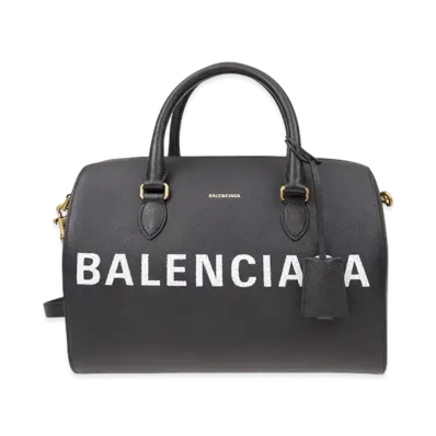 BALENCIAGA Handbag Calfskin "Black"