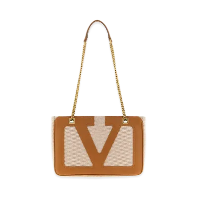 Valentino Garavani 'viva Superstar' Shoulder Bag "Brown"