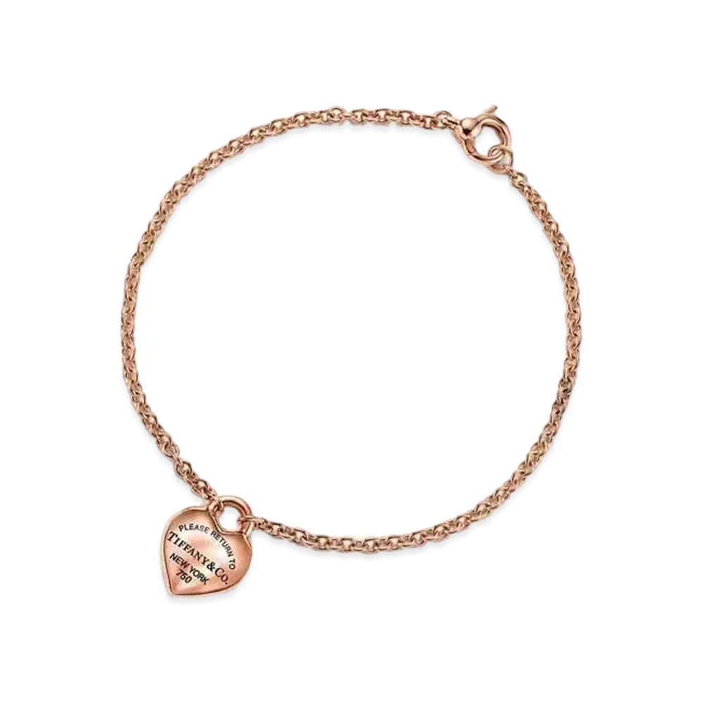 Tiffany & Co. Return to Tiffany Full Heart Bracelet 18K "Rose Gold"