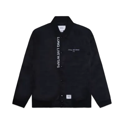 WTAPS Team / Jacket / Nylon. Twill. UT813 "Black"