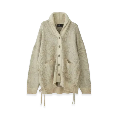 HYSTERIC GLAMOUR Fetisism CS Jacquard Pullover "Beige"