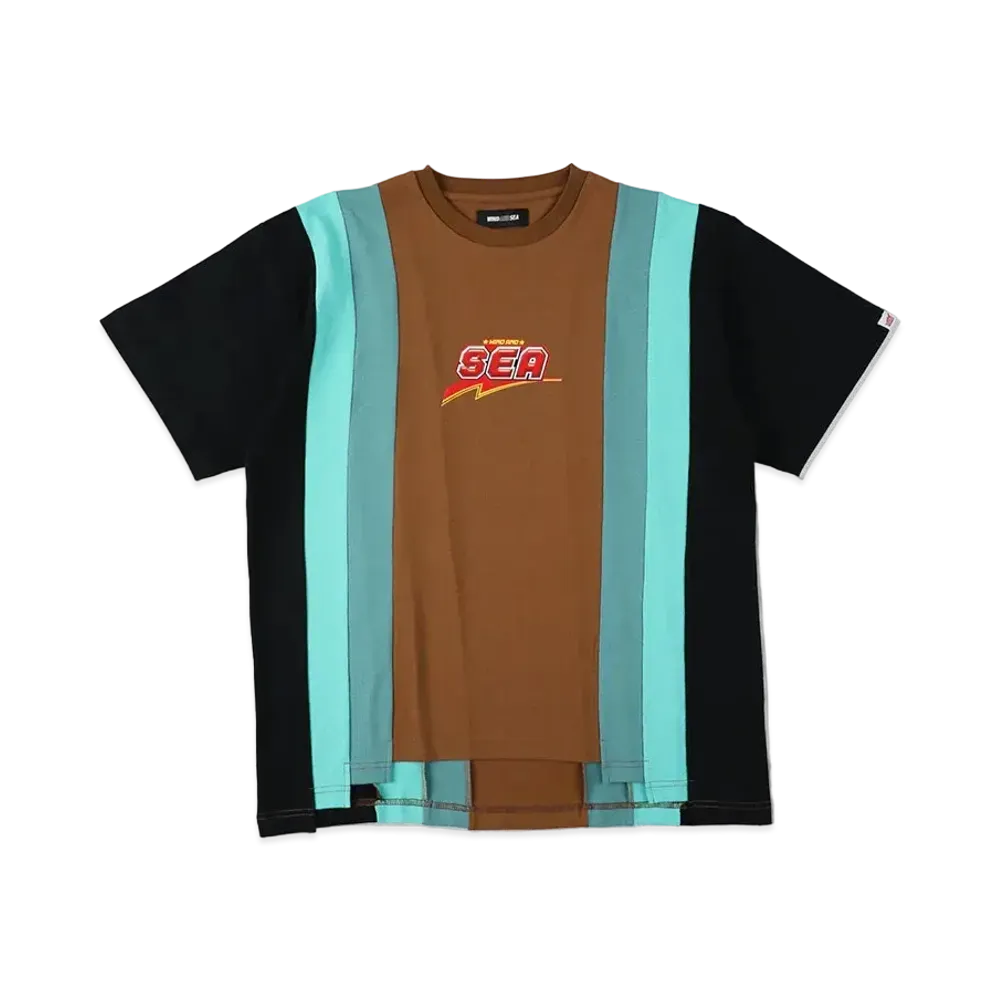 WIND AND SEA x U.F.O. Split Tee "Brown"