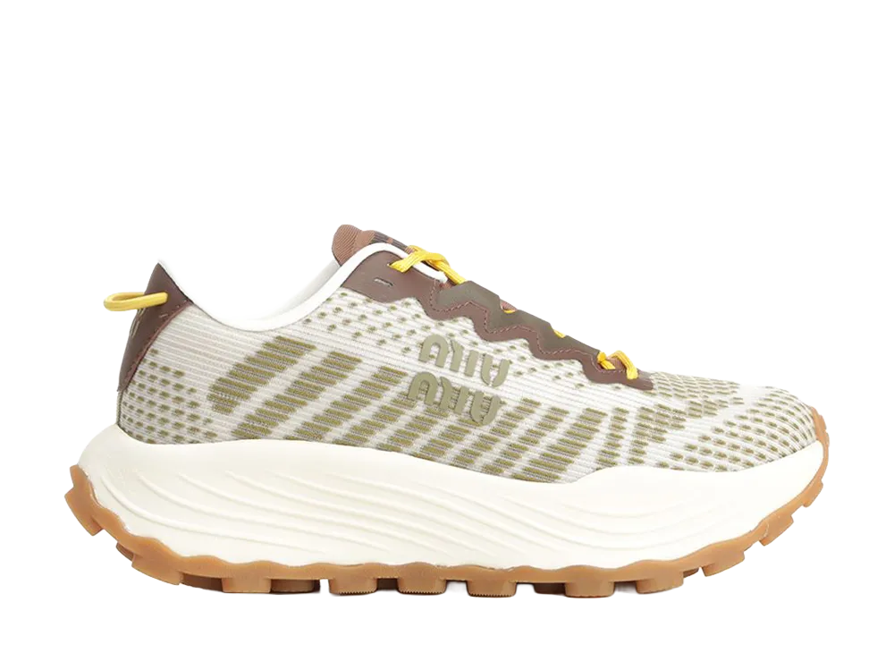 MIU MIU Women's Energy Tech sneakers "Beige"