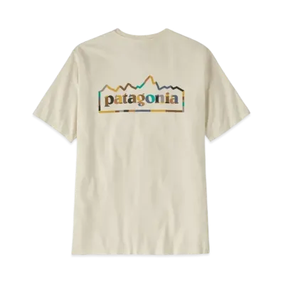 Patagonia Men's Unity Fitz Responsibili Tee "White"