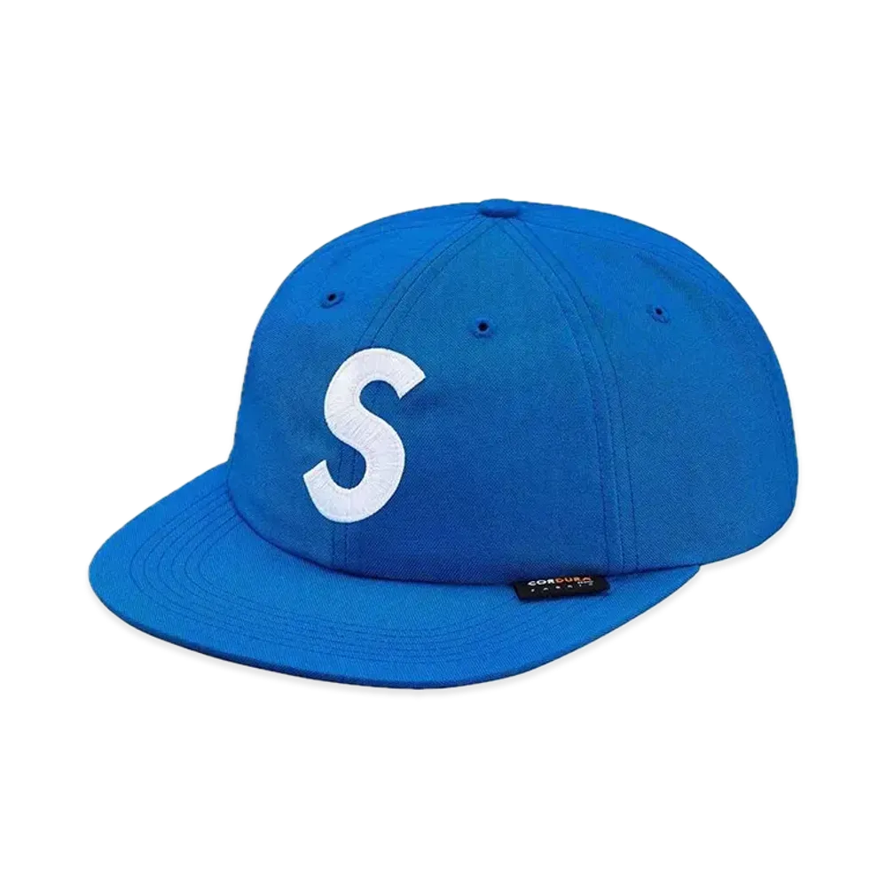 シュプリーム コーデュラ S ロゴ 6 パネル "ライト ブルー"