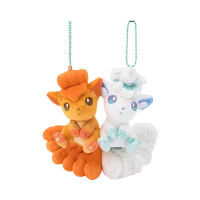 The Pokemon Company -Pokemon- Pair mascots that stick together with magnets Nitamono Vulpix & Alolan Vulpix