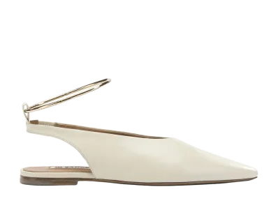 Jil Sander Women's Ballet Slingbacks "Beige"