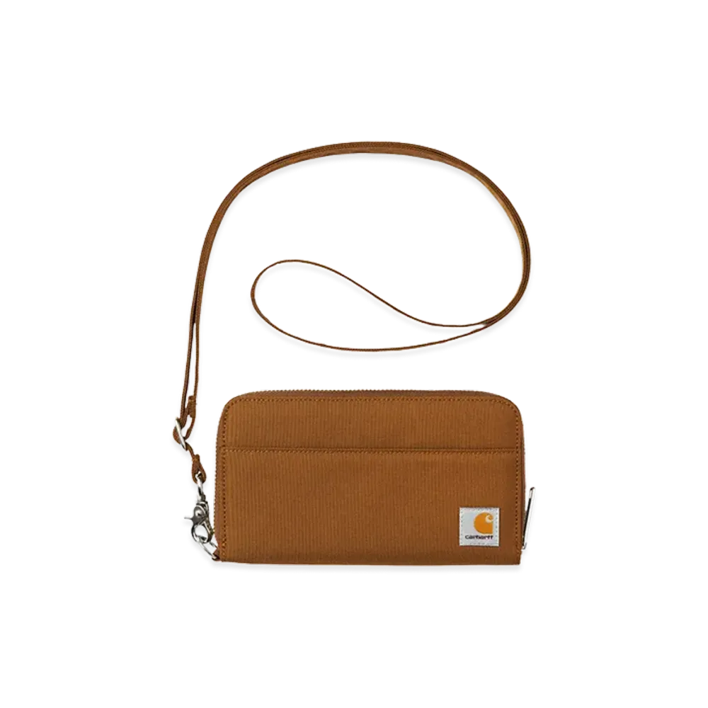 Carhartt WIP Travel Wallet "WIP H Brown"