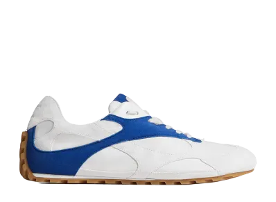 Bottega Veneta Orbit Flash Sneakers "Optic White/Cookie Blue"