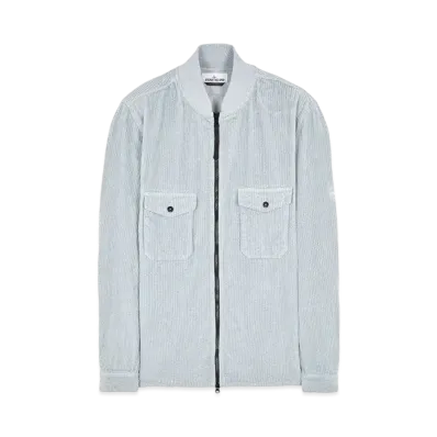 Stone Island 11611 COTTON CORDUROY "Pearl Grey"