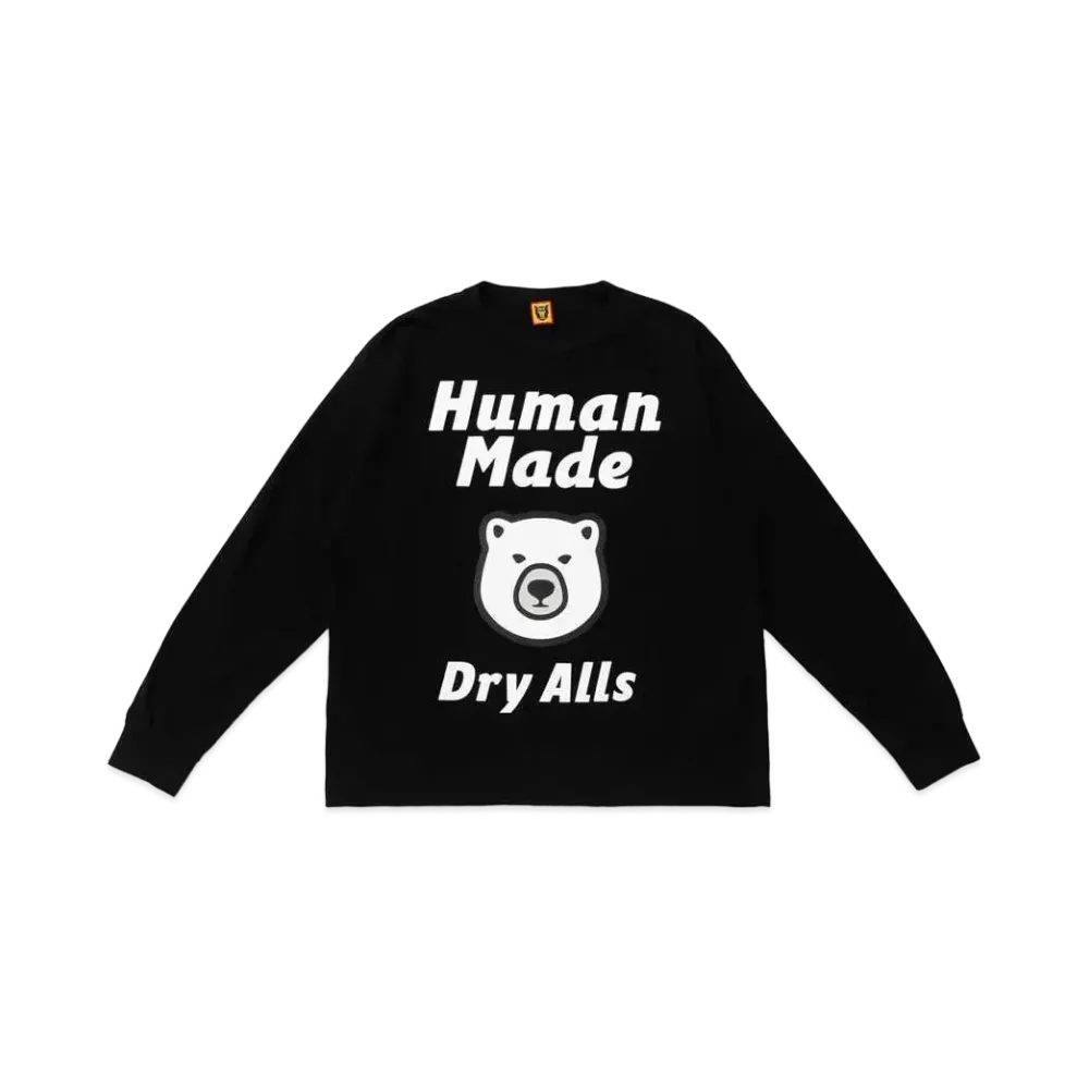 HUMAN MADE L/S T-SHIRT "Black"