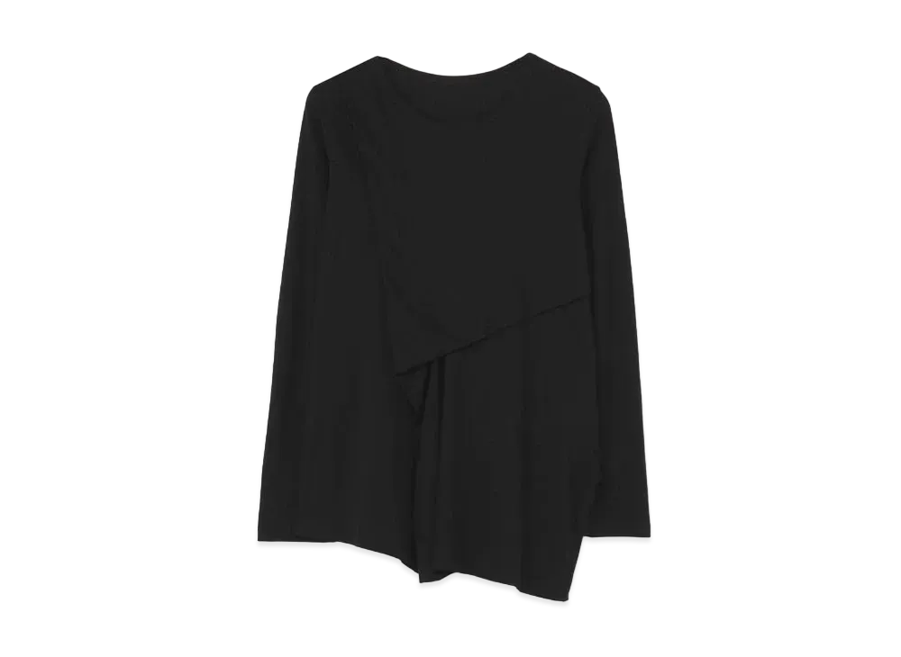 Yohji Yamamoto 40/-TECHNORAMA TACK T "Black"