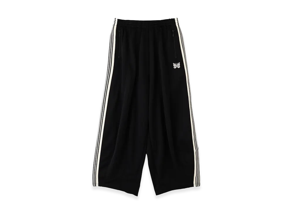 NEEDLES x LHP H.D.Track Pant - Poly Smooth "Black/White"