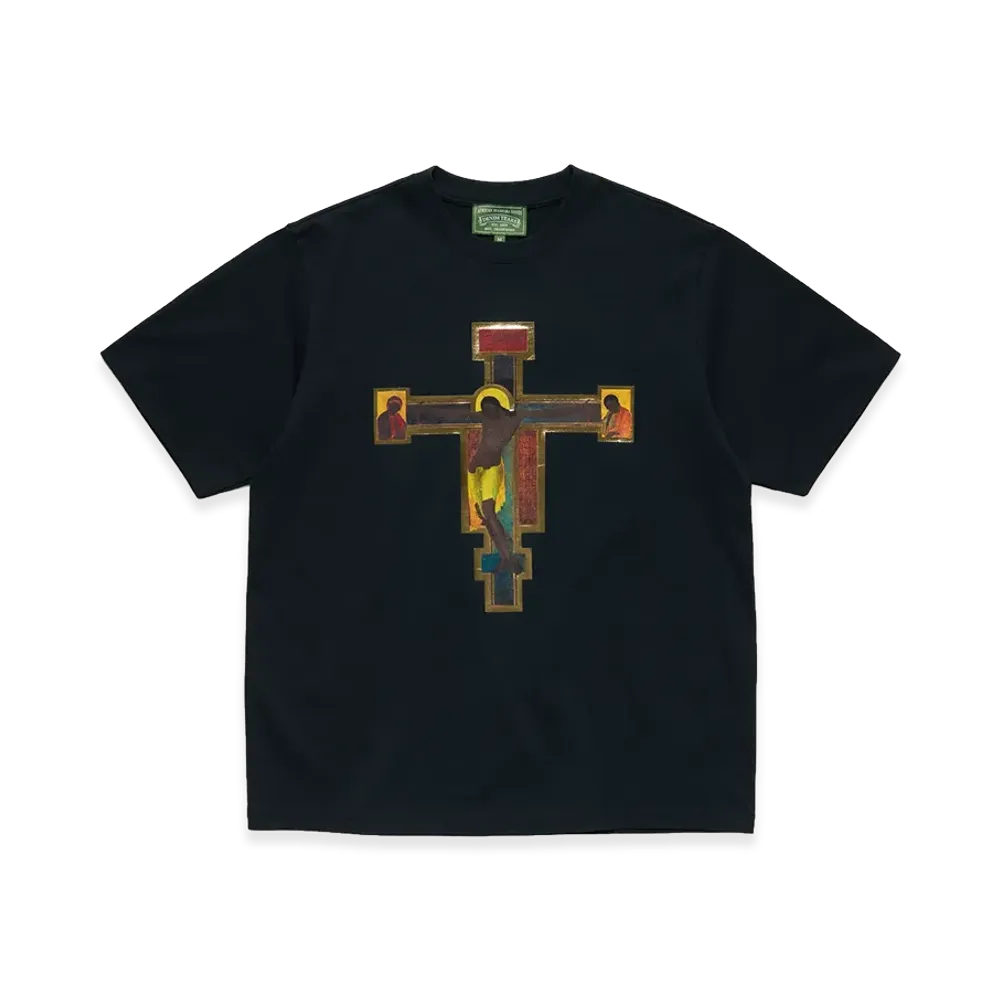 DENIM TEARS Crucifixion Tee "Black"