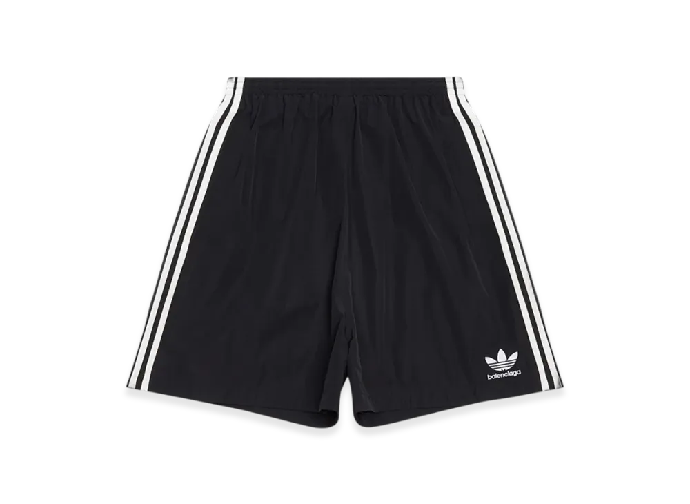 BALENCIAGA x adidas Performance Poplin Large Shorts "Black"