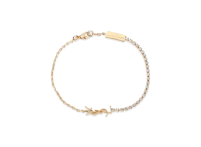 Saint Laurent Women's 'Monogramme' Bracelet "Gold"