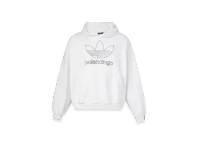 BALENCIAGA x adidas Hoodie Large Fit "White"