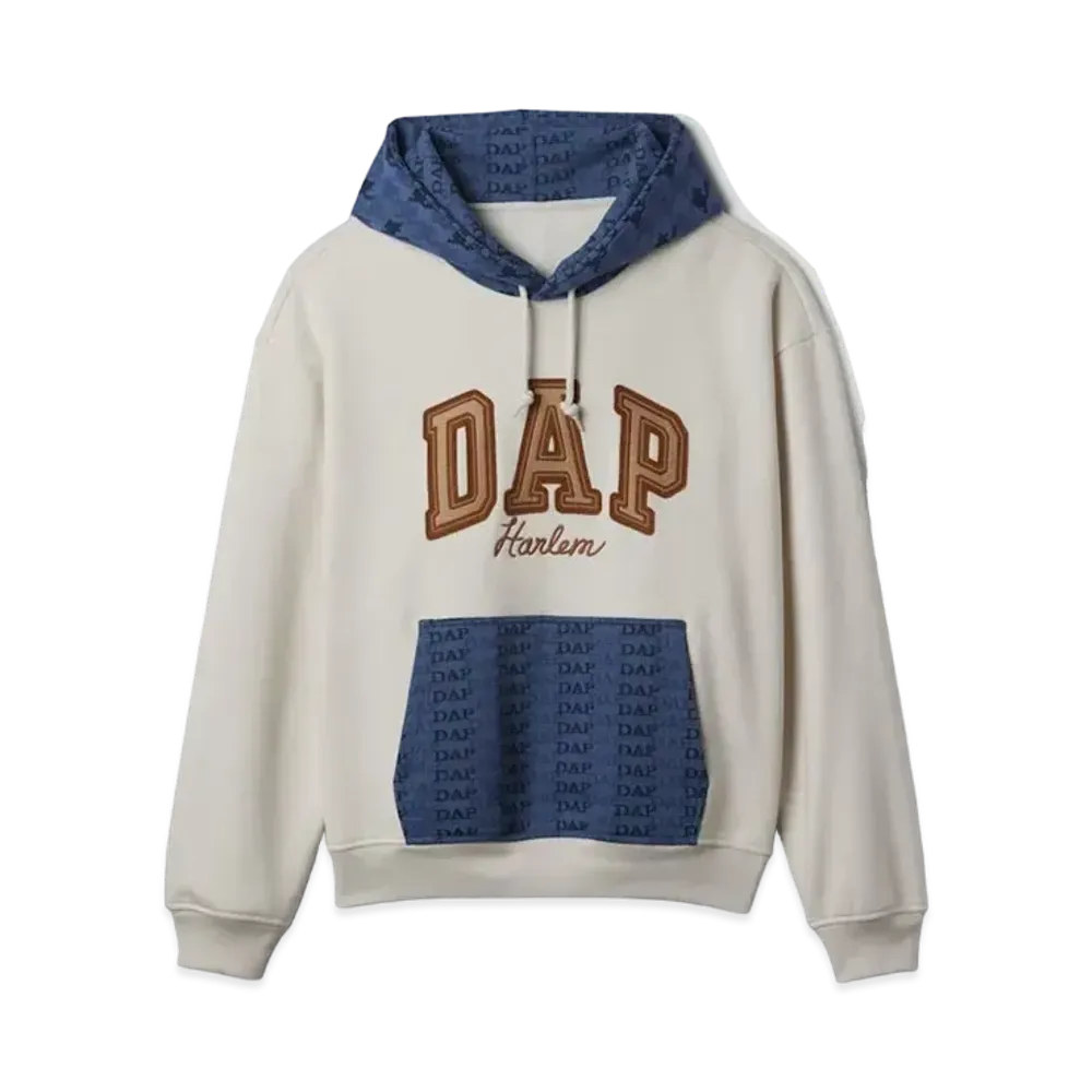 GAP DAP Color Block GAP Logo Pullover Hoodie (Unisex) "Carl Stone"
