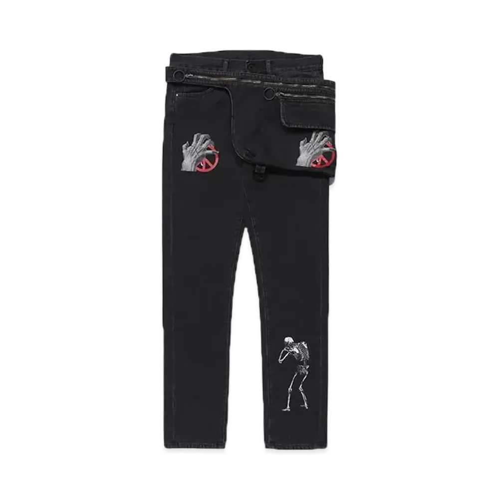 UNDERCOVER x OFF-WHITE Cutted Slim 5 Pockets "Black"