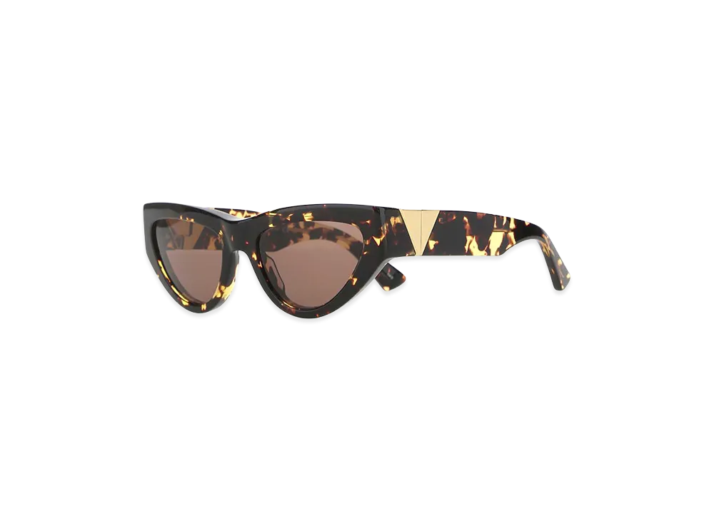 Bottega Veneta Women's Acetate Angle Sunglasses "Multicolor"