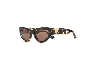 Bottega Veneta Women's Acetate Angle Sunglasses "Multicolor"