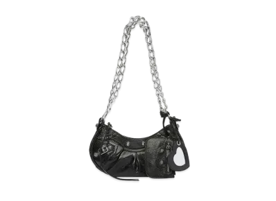 BALENCIAGA Le Cagole XS Shoulder Bag With Chain "Black"