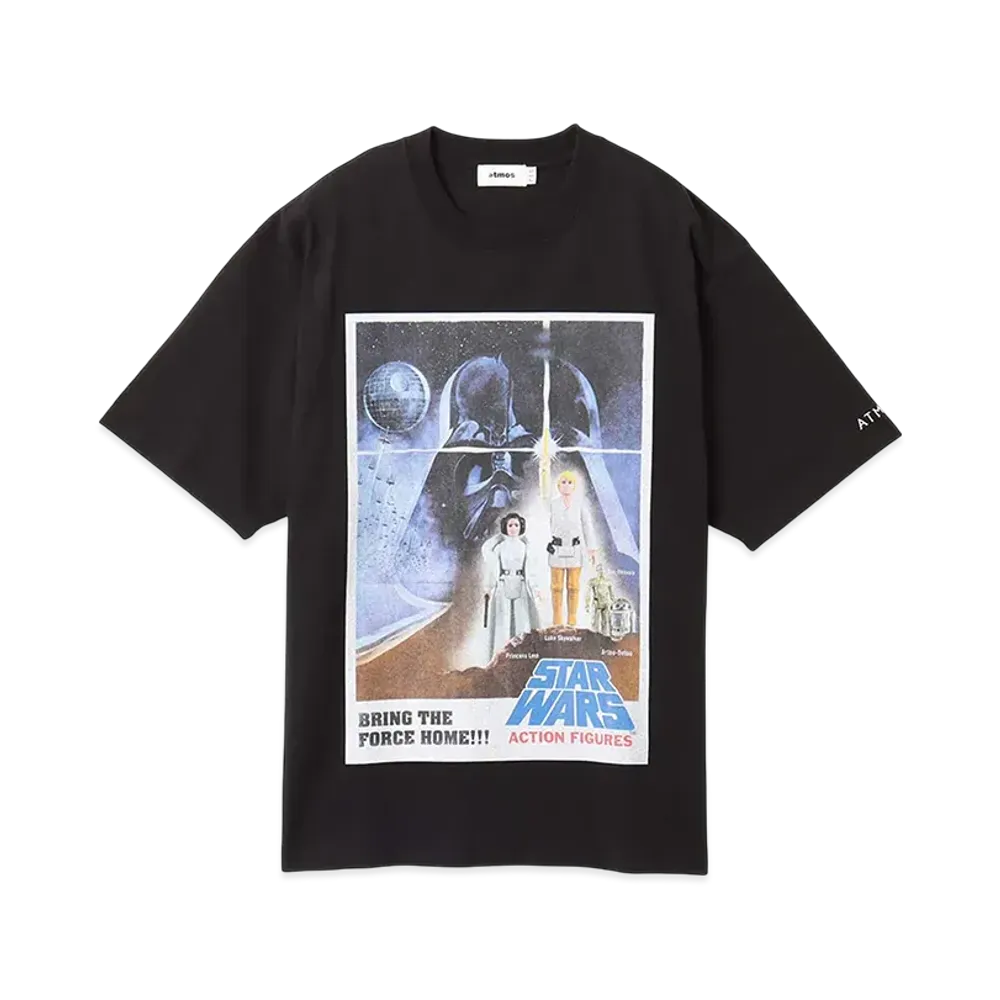 atmos x STAR WARS Figure T-Shirt "Black"