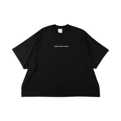 S.F.C / Stripes For Creative x ADVANCED RESEARCH Super Big SS Tee "Black"